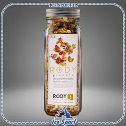 خرید گرانولا رودی طعم +rody - فروشگاه ورزشی آیس اسپرت