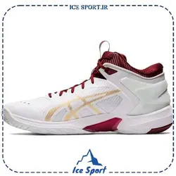 کفش والیبال آسیکس مدل Asics Gel Burst 24 سفید - فروشگاه ورزشی آیس اسپرت
