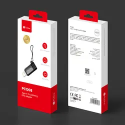 تبدیل OTG پرووان USB-C به Lightning مدل PC008