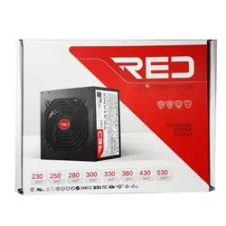 منبع تغذیه کامپیوتر رد مدل 300w