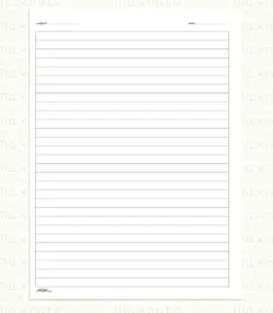 کاغذ A4 خط دار 50 برگ