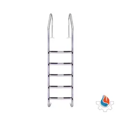 نردبان استخری 5 پله استیل