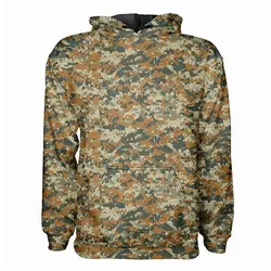 هودی استتار کلاه دار طرح چریکی