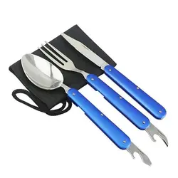 ست قاشق، چنگال و چاقوی کوهنوردی - فروشگاه کمپ88