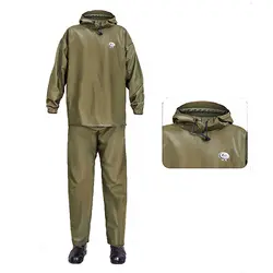 بادگیر و شلوار جلوبسته سبز زیتونی پرسی - فروشگاه کمپ88