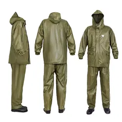 بادگیر و شلوار جلوباز سبز زیتونی پرسی - فروشگاه کمپ88