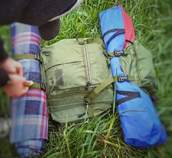 کوله پشتی استتار 70 لیتری طرح سبز زیتونی