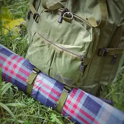 کوله پشتی استتار 70 لیتری طرح سبز زیتونی