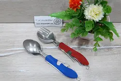 ست قاشق و چنگال مسافرتی سرهم