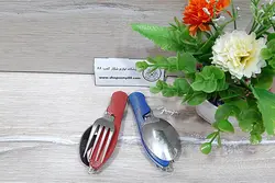 ست قاشق و چنگال مسافرتی سرهم