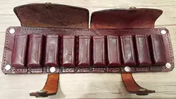 قطار فشنگ چرمی 10تایی