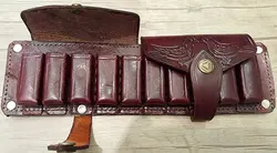 قطار فشنگ چرمی 10تایی