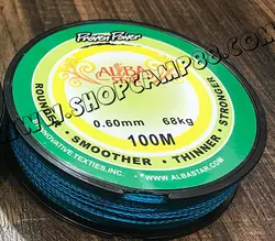 نخ ماهیگیری ابریشمی آلبا استار سایز 60