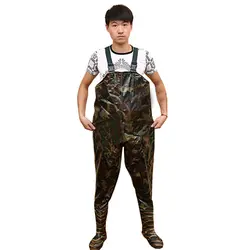 چکمه سینه ای ماهیگیری و شکار استتار