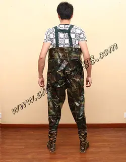 چکمه سینه ای ماهیگیری و شکار استتار