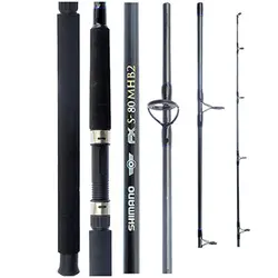 چوب دو تیکه سوپرگلاس SHIMANO FXS-80MHB2-2402