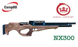 تفنگ پی سی پی کرال پانچر NX300 چوبی (رگلاتوردار)