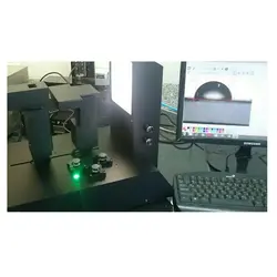 دستگاه اندازه‌گیری زاویه تماس