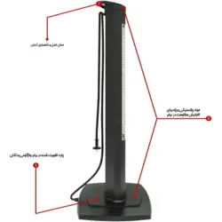 بخاری تابشی کربنی 2500W میرکرافت MirKraft