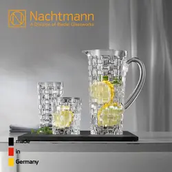 پارچ و نیم لیوان بوسانوا کریستال ناخمن آلمان