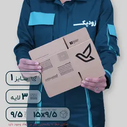 کارتن پستی سایز یک طرح ایران پست