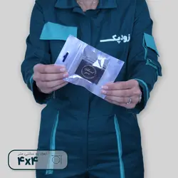 برچسب تشکر از خرید - طرح مشکی و طلایی