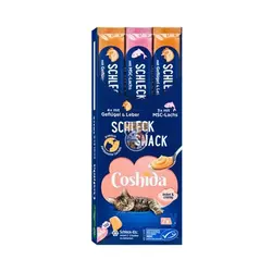 بستنی گربه کوشیدا بسته بندی 7 عددی طعم مرغ و ماهی
