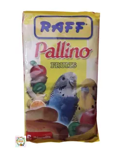 بیسکوییت پرندگان Pallino میوه ای 35 گرمی راف