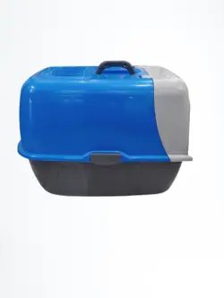 ظرف خاک مسقف گربه جورج به همراه بیلچه