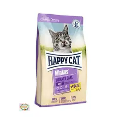 غذای خشک میناکس مخصوص گربه های مبتلا به مشکل دستگاه ادرار و گوارش یورینری برند هپی کت وزن 10 کیلوگرم