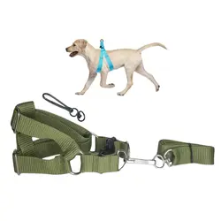 قلاده کتفی با نوار برزنتی 3 سانت و لید 140 سانتی با قفل کوهنوردی