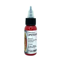 رنگ تاتو eternal ink رنگ Lipstick Red حجم 30 میلی