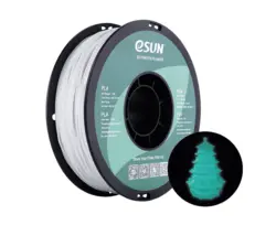 فیلامنت PLA شب تاب ایسان رنگ آبی  eSUN Luminous blue