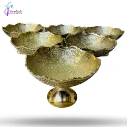 كاسه ي ٤ اينچ پايه دار | محصولات برنجی و برنزی | پزبده