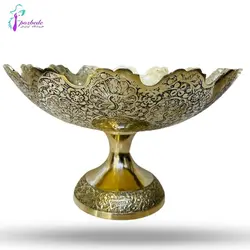 كاسه ي ٤ اينچ پايه دار | محصولات برنجی و برنزی | پزبده