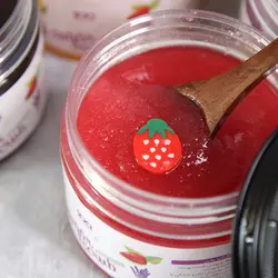 شوگر اسکراب توت فرنگی | برطرف کردن التهاب پوستی - فروشگاه اینترنتی پزبده| فروش اکسسوری