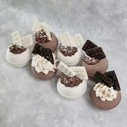 کوکتل پدیکوردیزاین شکلات | لوازم آرایشی و بهداشتی | پزبده