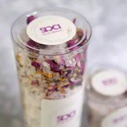 نمک حمام گل محمدی | لایه بردار پوست - فروشگاه اینترنتی پزبده| فروش اکسسوری