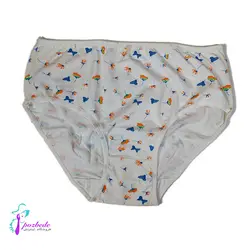 شورت زنانه نخی سفید طرح گل و پروانه - فروشگاه اینترنتی پزبده|اکسسوری زنانه