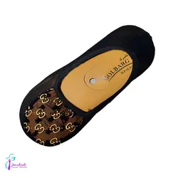 پاپوش زنانه مشکی طرح طلایی گوچی - فروشگاه اینترنتی پزبده|اکسسوری زنانه