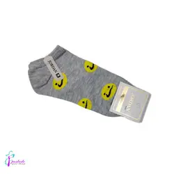 جوراب دخترانه مچی ساقذ کوتاه بزرگسال استیکردار - فروشگاه اینترنتی پزبده|اکسسوری زنانه