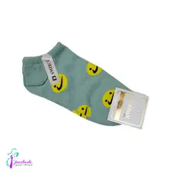 جوراب دخترانه مچی ساقذ کوتاه بزرگسال استیکردار - فروشگاه اینترنتی پزبده|اکسسوری زنانه