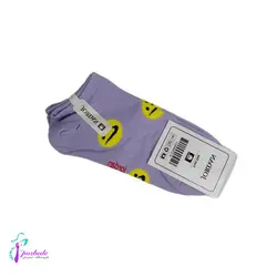 جوراب دخترانه مچی ساقذ کوتاه بزرگسال استیکردار - فروشگاه اینترنتی پزبده|اکسسوری زنانه