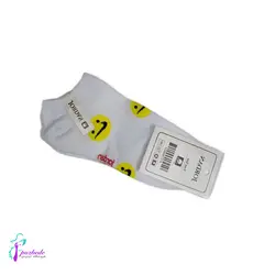 جوراب دخترانه مچی ساقذ کوتاه بزرگسال استیکردار - فروشگاه اینترنتی پزبده|اکسسوری زنانه