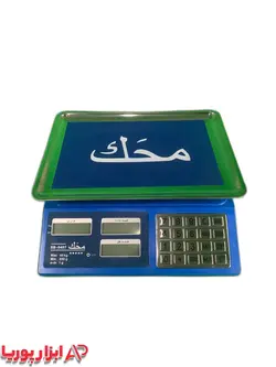 ترازو 40 کیلویی محک دکمه استیل 6 رقمی