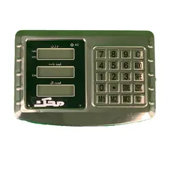 باسکول 500 کیلویی محک کفی 80*80 به همراه یک سال ضمانت