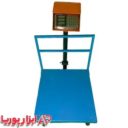 باسکول 350 کیلویی کمری محافظ دار کفی 60*60 به همراه یک سال ضمانت