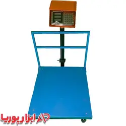 باسکول 400 کیلویی محک محافظ دار کفی 60*60 به همراه یک سال ضمانت