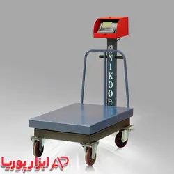 باسکول 700 کیلویی میدانی چرخدار نیکو