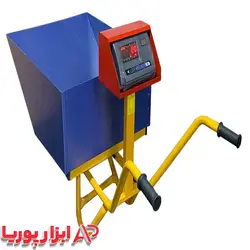 باسکول 400 کیلویی فرغونی تک چرخ نیکو